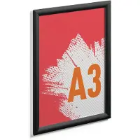 Durable 479701 Växelram akryl Pappersformat: DIN A3 Svart