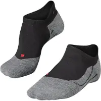 Falke Sportsockor gråmelerad / eldröd / svart
