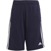 Adidas Shorts - U 3S KN SHO - Blå/Vit - - 10 år (140) - Shorts