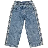 Adidas Originals Jeans - Firebird - Sliten Blue Denim - - 7 år (122) - Jeans