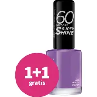 Rimmel 60 Sekunder Super Glans Nagellack #560-lovey Dovey 8 ml