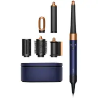Dyson Airwrap I.D. Straight+Wavy Multi-Styler Och Hårfön (Prussian Blue/ Rich Copper)
