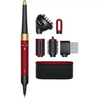 Dyson Nya Airwrap I.D. Multi-Styler Och Hårfön - Curly+Coily (Red Velvet/Gold)