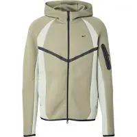 Nike Luvtröja Tech Fleece Vindjacka FZ - Silver Sage/Jade Horizon, storlek X-Large