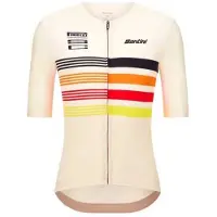 Santini Pirelli Tape Korta ärmar Cykeltröja