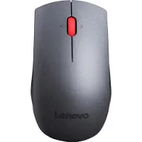 Lenovo Professional WiFi mus Trådlös Laser Grå, Röd 5 Knappar 1600 dpi