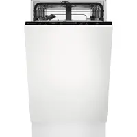 Electrolux 600 Flex EEQ42200L - Diskmaskin - inbyggd - Fördjupning - bredd: 45 cm - djup: 55 cm - höjd: 82 cm