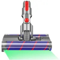 24hShop Dammsugarmunstycke med 2 rullborst till Dyson V7/V8/V10/V11/V15