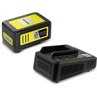 Kärcher Starter Kit Battery Power 18/50 - Batteriladdare + batteri - Li-Ion - 5 Ah - 2.5 A - för AD 2, KHB 4-18, KHB 6, PCL 3-18, SE 3-18, WRE 18-55 CNS 18 TLO 18 WRE 18