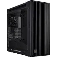 Asus ProArt PA602 - Mid tower - genomskinlig sidopanel (härdat glas) - ingen strömförsörjning - svart - USB/ljud