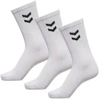 Hummel Strumpor - 3-pack - Vit - - 41/45 - Strumpor