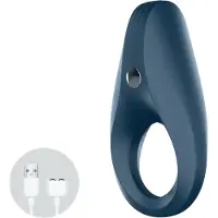 Satisfyer Rocket Ring - vattentät, vibrerande penisring (blå)