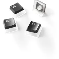 SteelSeries PrismCAPS, Keyboard cap, Thermoplastic polyester (PBT), Black