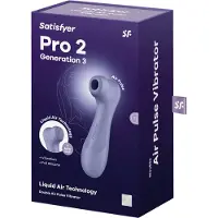 Satisfyer Pro 2 Gen3 - uppladdningsbar luftvibrator för klitoris (lila)