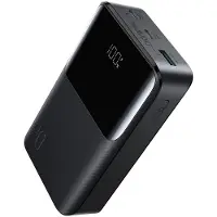 JOYROOM JR-QP192 Star Series Mini 20 000 mAh 22,5 W powerbank med digital display – svart