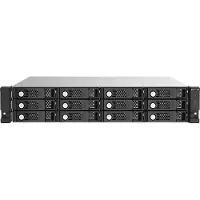 Qnap TL-R1220Sep-RP - Hårddiskarray - 12 fack (SATA-600 / SAS-3) - SAS 12Gb/s (extern) - kan monteras i rack - 2U