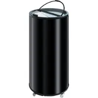 Scandomestic TK 66 BE - Drinkkylare - bärbar - bredd: 44.5 cm - djup: 44.5 cm - höjd: 96 cm - 65 liter - svart