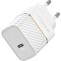 Otterbox Wall Charger - Strömadapter - 30 Watt - 3 A - PD 3.0, USB BC 1.2 (USB-C) - molndammig vit