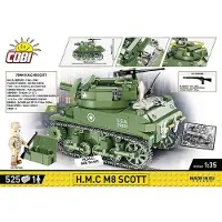 COBI H.M.C M8 Scott, Byggklossar, 8 År, 525 styck