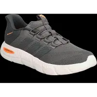 Adidas Låg sneaker 'Flex' mörkgrå / ljusorange