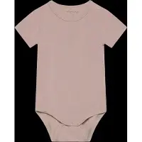 Minymo Body k/ä - Viskos - Enkelt Taupe - - 1½ år (86) - Body K/Ä