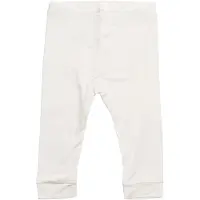 Minymo Leggings - Bambu - Vit - - 2 år (92) - Leggings