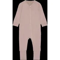 Minymo Pyjamasdräkt - Viskos - Enkelt Taupe - - 68 - Pyjamasdräkt
