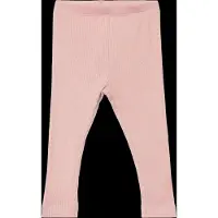 Minymo Leggings - Rib - Misty Rose - - 2 år (92) - Leggings