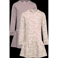 Minymo Träningsklänningar - 2-pack - Elderberry - - 7 år (122) - Klänning