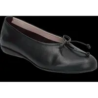 Wonders för kvinnor. A-61172_3465_5792 Celestina läderballerinas svart (39), Hud, Karta, Ingen, Casual