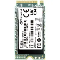 Transcend MTS400S 512 GB Interne M.2 PCIe NVMe SSD 2242 Pcle NVMe 3,0 x4 Box TS512GMTE400S