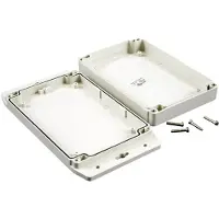 Hammond Electronics 1555CF22GY Universalhölje 120 x 66 x 42 ABS Ljusgrå 1 st