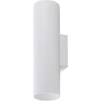 Deko-light Vägglampa CAN, dimbar, Vitt / opal, Vardagsrum / matsal, Aluminium / grå / zink, Vägglampa, vägglampa inomhus