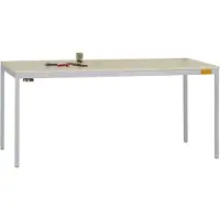 Manuflex LD1906.9006 ESD Arbetsbordmöbel Aluminiumsilver
