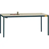 Manuflex LD1918.7016 ESD Arbetsbordmöbel Antracit