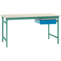 Manuflex BB5257.0001 Arbetsbordmöbel Grå, Grön