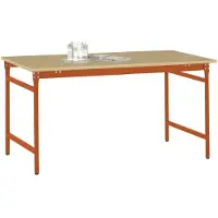 Manuflex BB3015.2001 Arbetsbordmöbel Rödorange (RAL 2001)