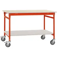 Manuflex BB5311.2001 Arbetsbordmöbel Rödorange (RAL 2001)