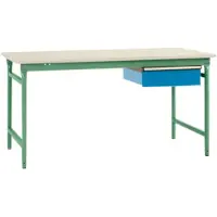 Manuflex BB5257.6011 Arbetsbordmöbel Resedagrön (RAL 6011)