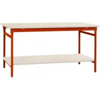 Manuflex BB5217.2001 Arbetsbordmöbel Rödorange (RAL 2001)