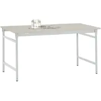 Manuflex BB3031.7035 Arbetsbordmöbel Grå-vit (RAL 7035)