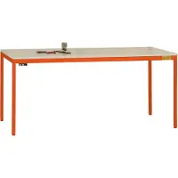 Manuflex LD1913.2001 Arbetsbordmöbel Rödorange (RAL 2001)