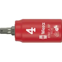 Wera Hylsa med spindel WE05005901001; 1/4''; 4 mm