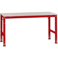 Manuflex AU4059.3003 Arbetsbordmöbel Rubinröd