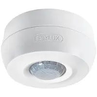 ESYLUX EB10431302 Tak-närvarodetektor Tak, Utanpåliggande 360 ° Vit IP54