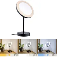 Paulmann Masua 71151 LED-spegellampa 4 W Varmvit Svart (matt)
