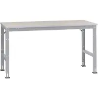 Manuflex AU6127.9006 Arbetsbordmöbel Aluminiumsilver
