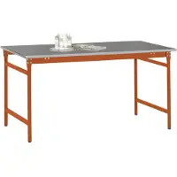 Manuflex BB3034.2001 Arbetsbordmöbel Rödorange (RAL 2001)