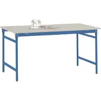 Manuflex BB3061.5007 Arbetsbordmöbel Briljantblå (RAL 5007)
