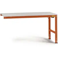 Manuflex LU6108.2001 ESD Arbetsbordmöbel Rödorange (RAL 2001)